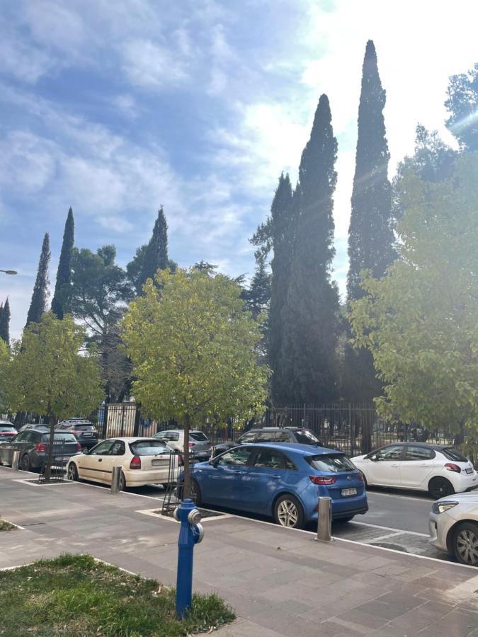 Apartment Downtown Podgorica Bagian luar foto
